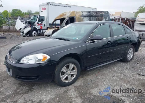 2016 Chevrolet Impala Limited Ls z USA, uszkodzony, nr VIN 2G1WA5E36G1101686